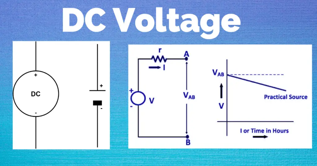 DC Voltage: What is it? (Circuit Symbol & Wire Color Codes)