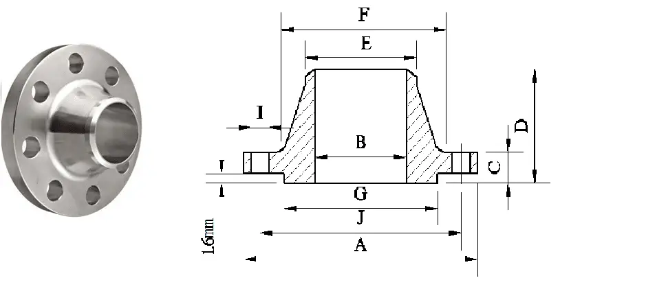 Weld Neck Flange