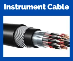 Common materials used in instrumentation cable