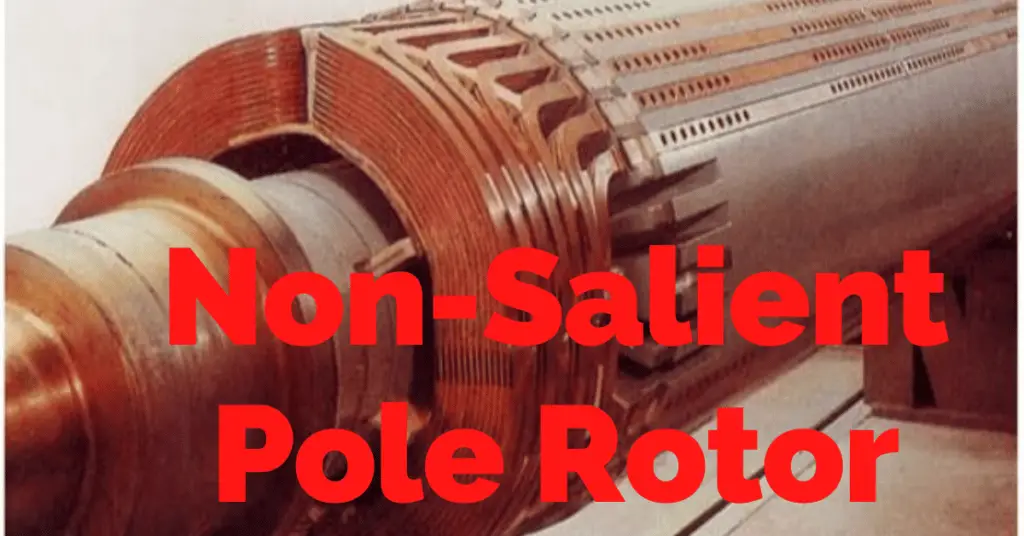 salient pole vs non salient pole rotor-key differences explained