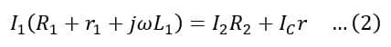 balance equation no 2 of Anderson's bridge
