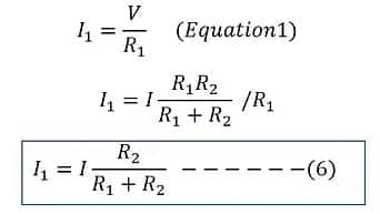 current divider formula