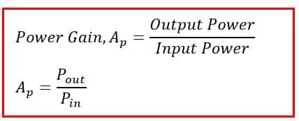 power gain formuka