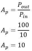 solved problem1 on power gain