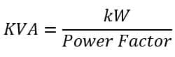 effect of harmonics on KVA