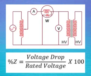 Percentage Impedance of Transformer & Its Calculation