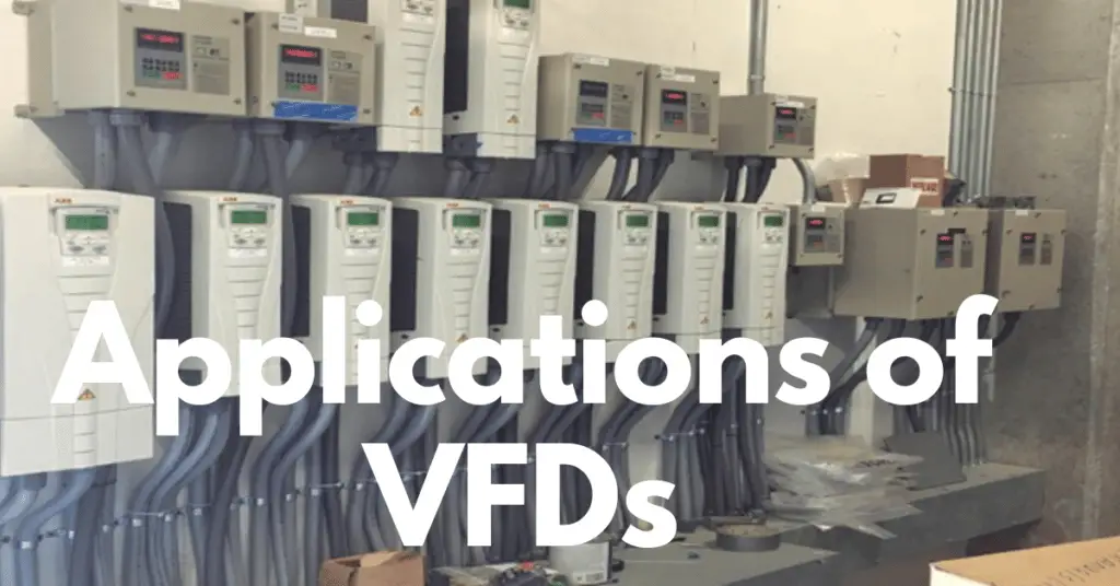 applications of VFD explained