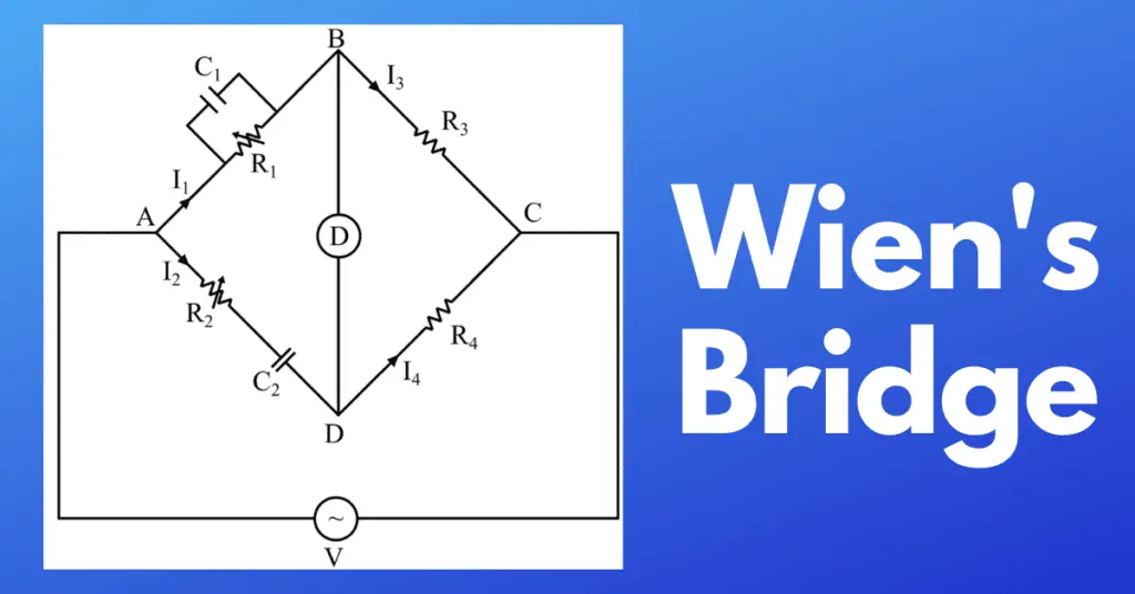 Wien's Bridge- Circuit Construction, Derivation & Applications
