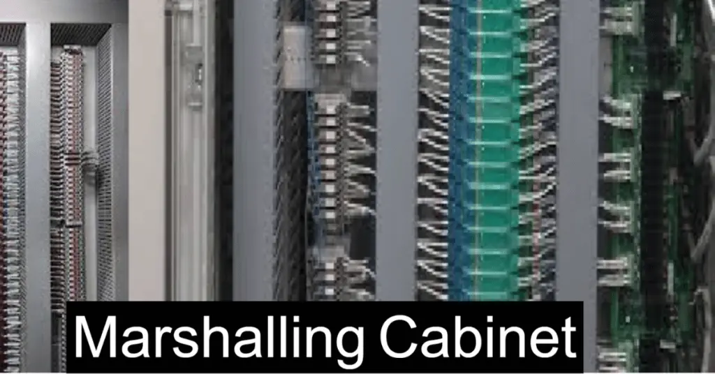 Marshalling cabinet-its function and applications