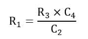 formula of  resistance of the inductor