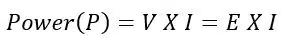formula of power