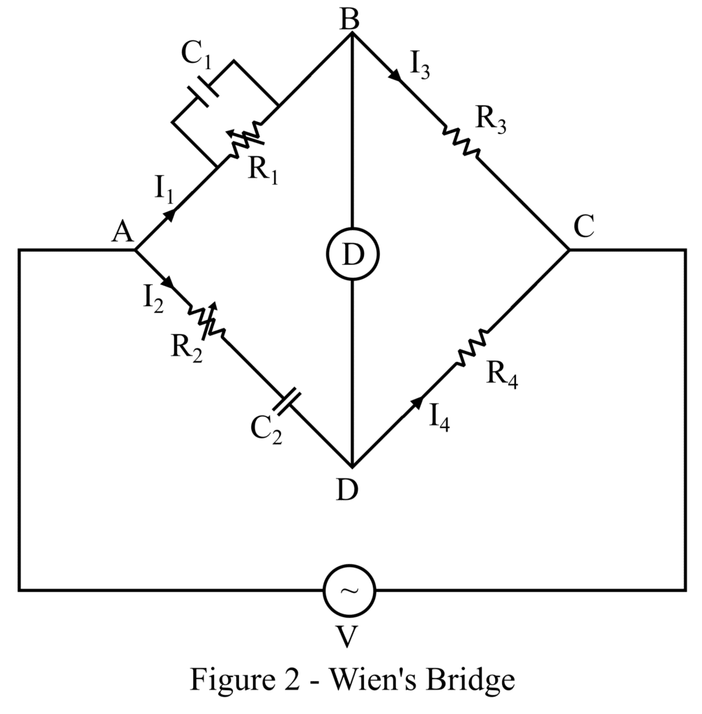 Construction of Wien’s Bridge