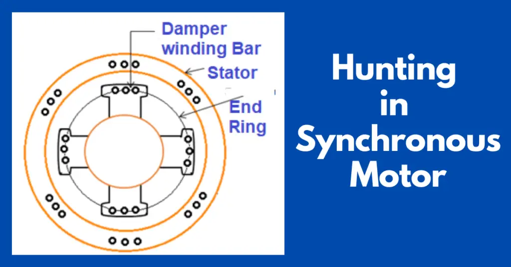 Hunting in Synchronous Motor- Causes, Effects & Reduction