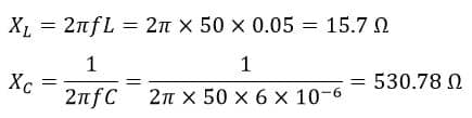 Solved Problem on RLC Series Circuit