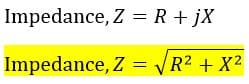 impedance formula