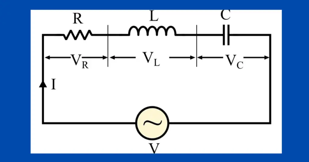What is RLC Series Circuit? Phasor Diagram & Phase Angle