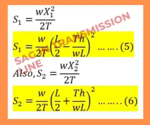 Sag in Transmission Line and its Calculations