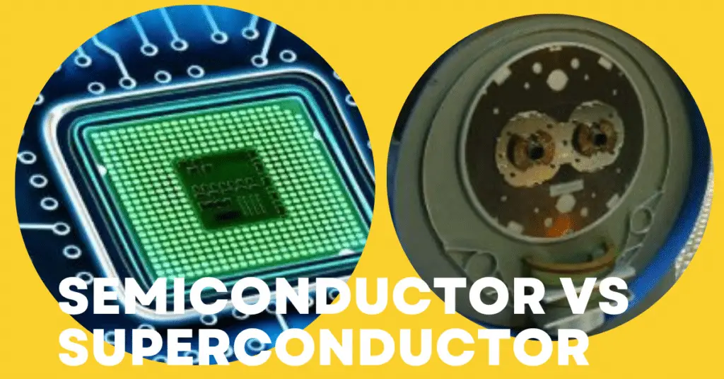 Difference between Semiconductor and Superconductor