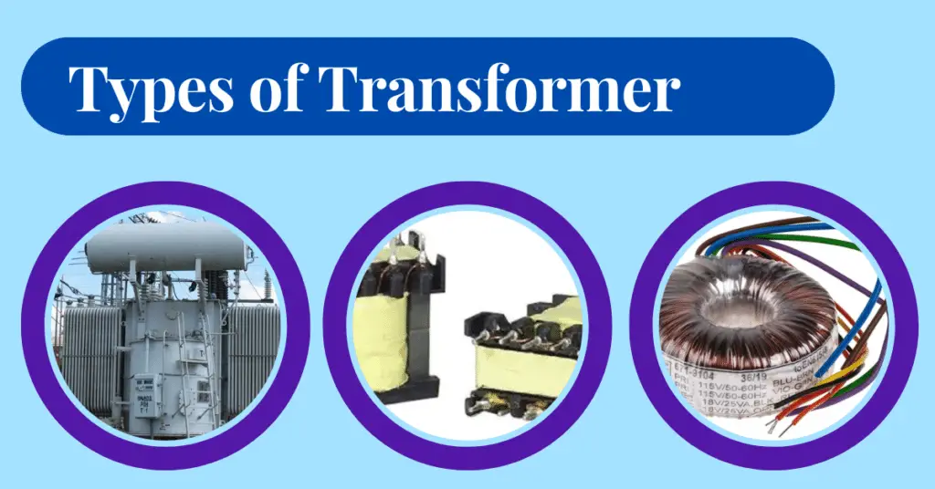 Types of transformers explained