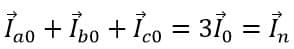 zero sequence current formula