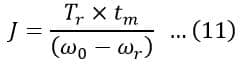 moment of inertia equation