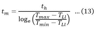 derivation for  Load Equalization in Electrical Drives