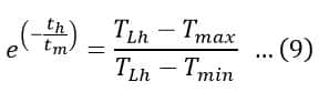 formula of load equalization