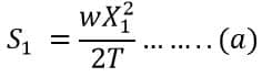 sag s1 formula