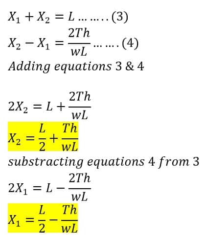 derivation of sag in transmisison line