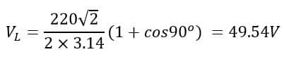 Solved problem on firing angle of scr