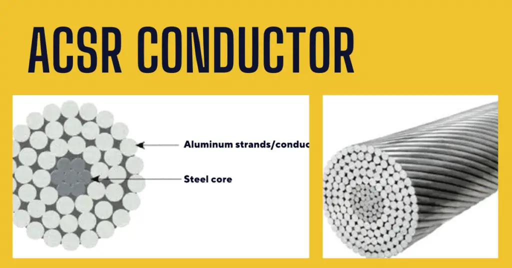 ACSR Conductor Types, Properties and its Advantages explained
