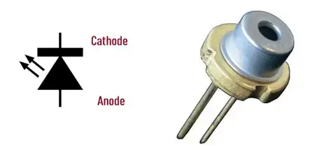 symbol of Laser diode
