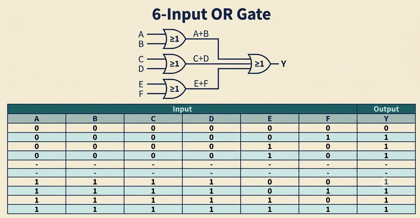 OR Gate: Symbol, Truth Table & Circuit Diagram Explained