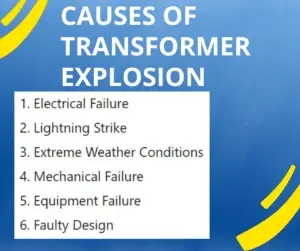 Power Transformer Explosion: Why it Happens & What to do?