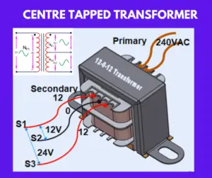 centre tapped transformer
