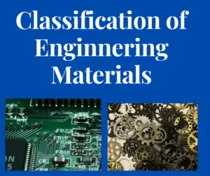 Classification of Engineering Materials