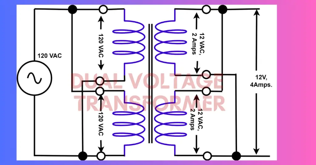 dual voltage transformer, working,application explained
