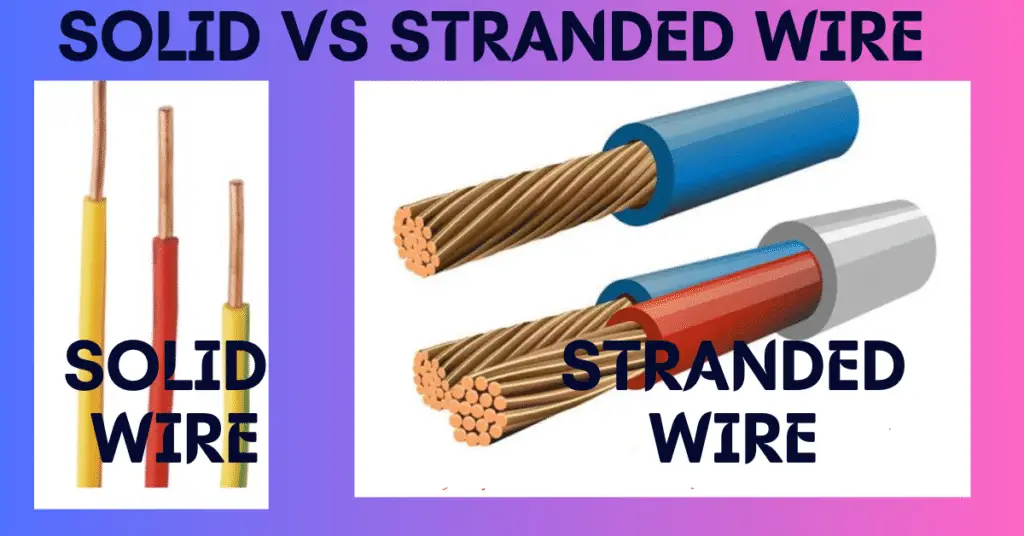 Difference between Solid and Stranded Wire explained