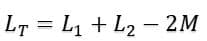 inductor formula of  differentially coupled series inductors