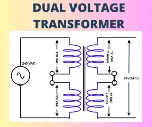 dual voltage transformer