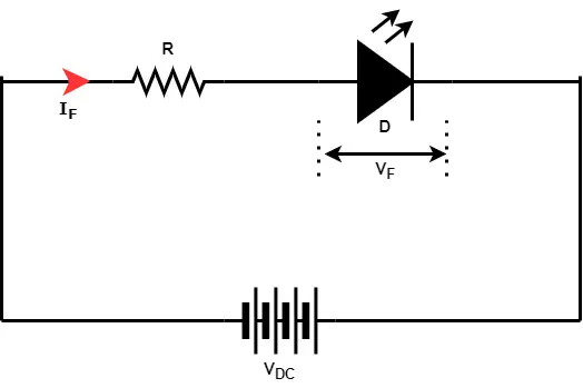ballast resistor in LED circuit