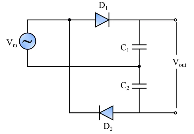Full Wave Voltage Doubler Circuit 