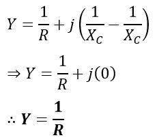 derivation-Admittance of parallel resonance circuit