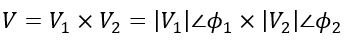 multiplication of phasors