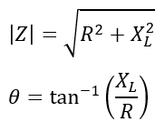 phase angle of RL circuoy