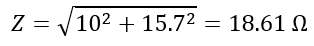 numerical problem-1- calculation of impedance