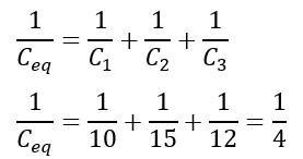 equivalent capacitance-solved problem