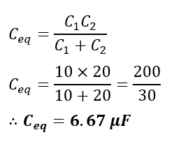 equivalent capacitance 1- solved problem