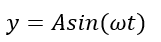 sinusoidal wave equation