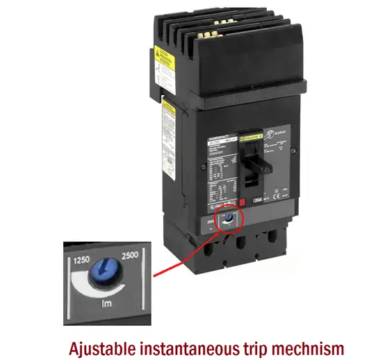 Instantaneous Trip Circuit Breakers